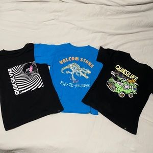 Quiksilver / Volcom shirt bundle